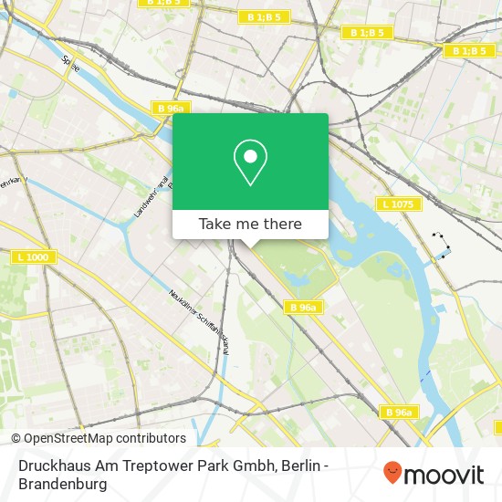 Druckhaus Am Treptower Park Gmbh map