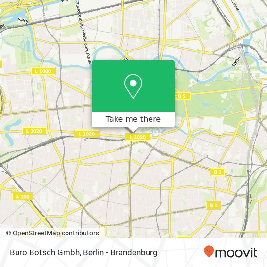 Büro Botsch Gmbh map