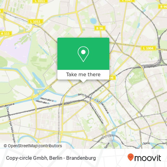 Copy-circle Gmbh map