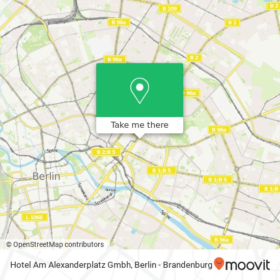 Hotel Am Alexanderplatz Gmbh map