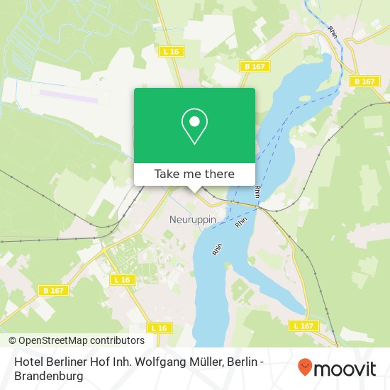 Hotel Berliner Hof Inh. Wolfgang Müller map