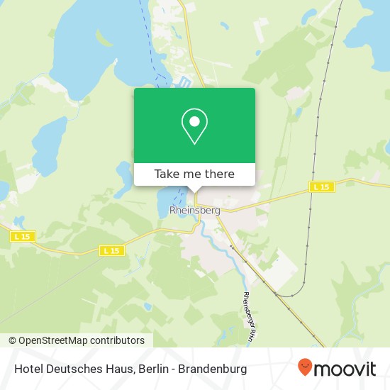 Hotel Deutsches Haus map