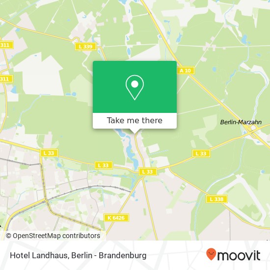 Hotel Landhaus map