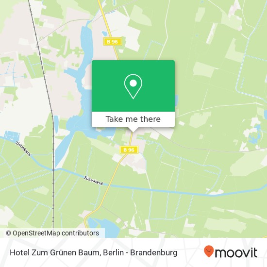 Карта Hotel Zum Grünen Baum