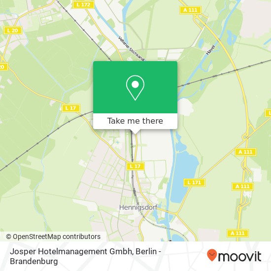 Josper Hotelmanagement Gmbh map