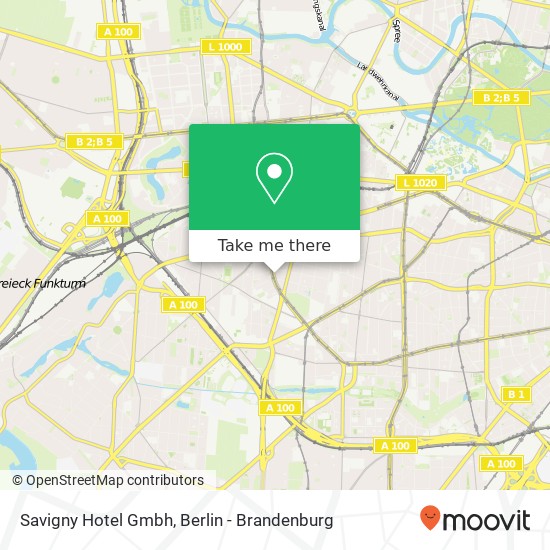 Savigny Hotel Gmbh map