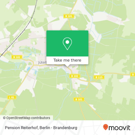 Pension Reiterhof map