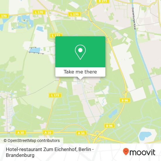 Карта Hotel-restaurant Zum Eichenhof