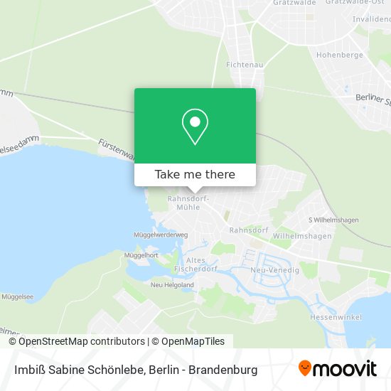 Imbiß Sabine Schönlebe map