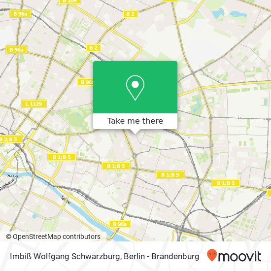 Карта Imbiß Wolfgang Schwarzburg