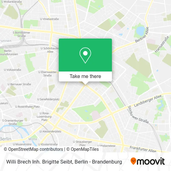 Карта Willi Brech Inh. Brigitte Seibt