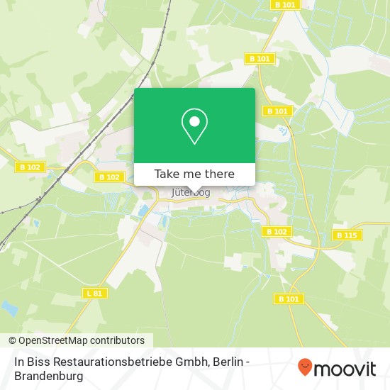 In Biss Restaurationsbetriebe Gmbh map