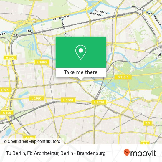 Tu Berlin, Fb Architektur map