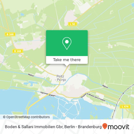 Boden & Sallani Immobilien Gbr map