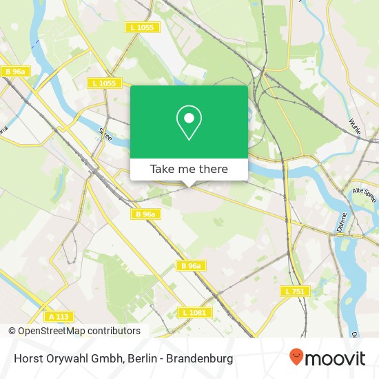 Horst Orywahl Gmbh map