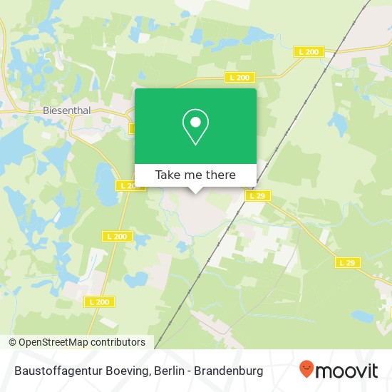 Baustoffagentur Boeving map