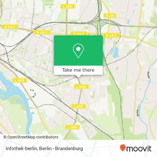 Infothek-berlin map