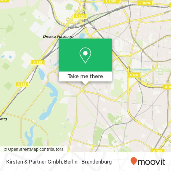 Kirsten & Partner Gmbh map