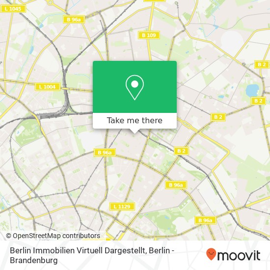 Berlin Immobilien Virtuell Dargestellt map