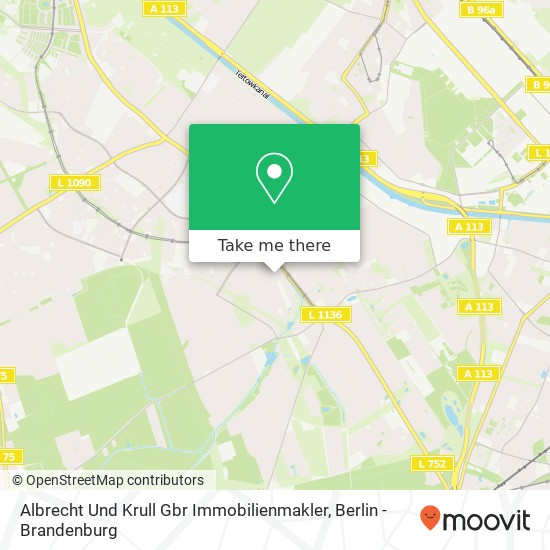 Albrecht Und Krull Gbr Immobilienmakler map