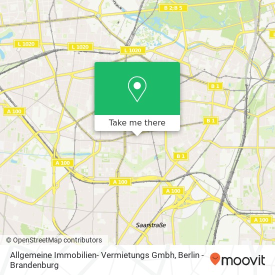 Allgemeine Immobilien- Vermietungs Gmbh map