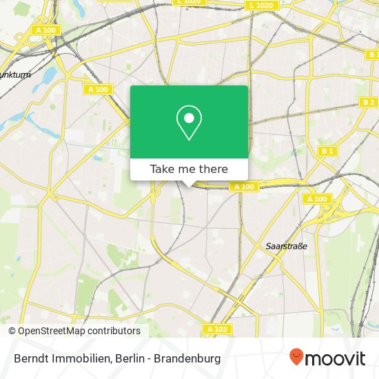 Berndt Immobilien map