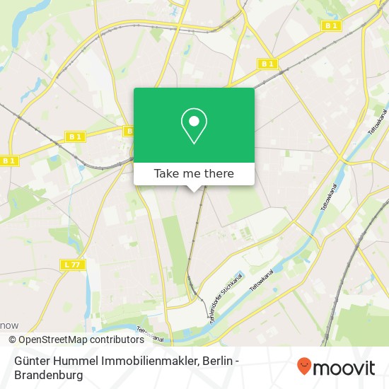 Карта Günter Hummel Immobilienmakler