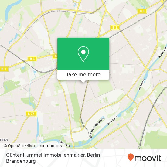 Günter Hummel Immobilienmakler map