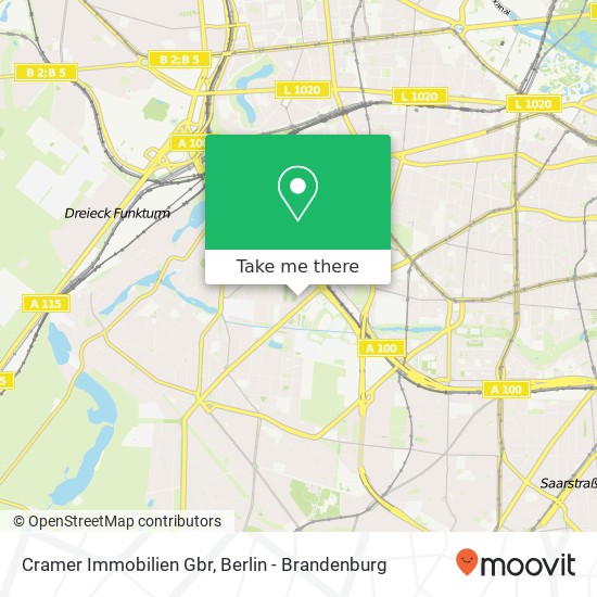 Cramer Immobilien Gbr map