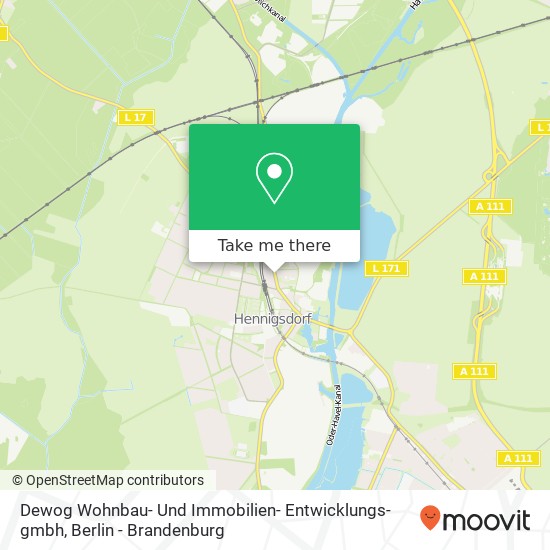 Dewog Wohnbau- Und Immobilien- Entwicklungs-gmbh map