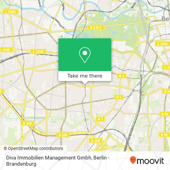 Карта Diva Immobilien Management Gmbh