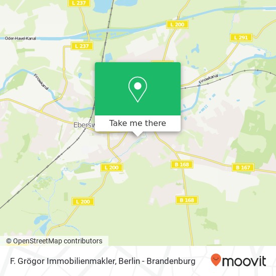 F. Grögor Immobilienmakler map