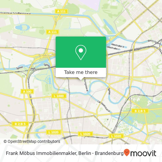 Frank Möbus Immobilienmakler map