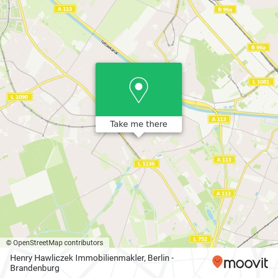 Henry Hawliczek Immobilienmakler map