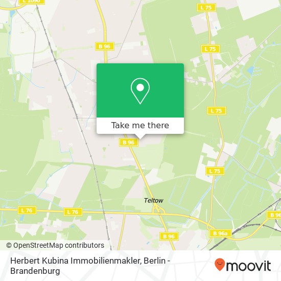 Herbert Kubina Immobilienmakler map