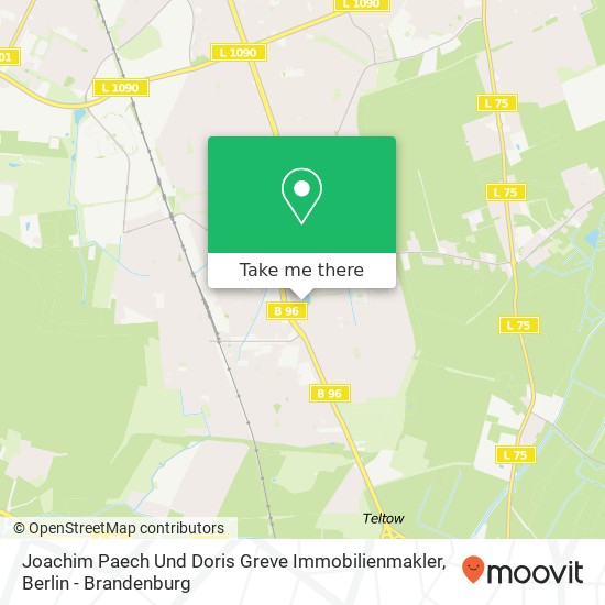 Карта Joachim Paech Und Doris Greve Immobilienmakler