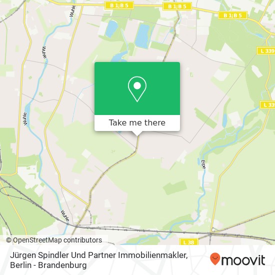 Jürgen Spindler Und Partner Immobilienmakler map