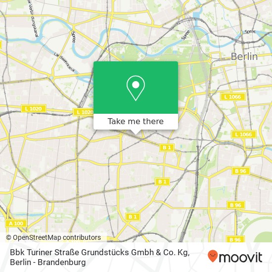 Bbk Turiner Straße Grundstücks Gmbh & Co. Kg map