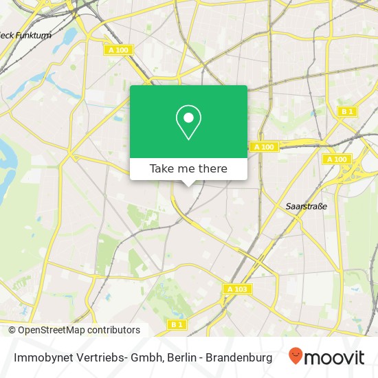 Immobynet Vertriebs- Gmbh map