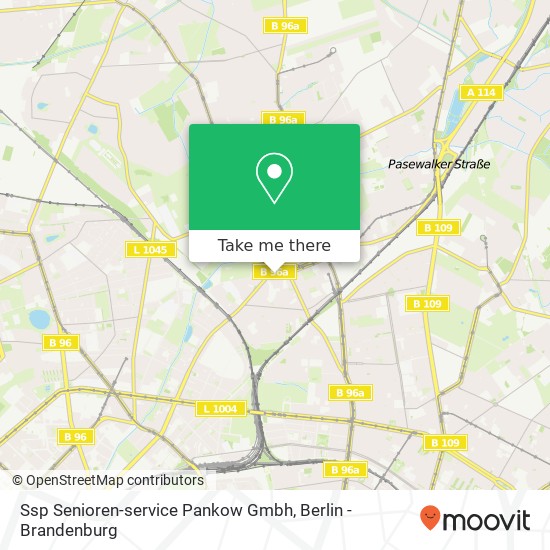 Карта Ssp Senioren-service Pankow Gmbh