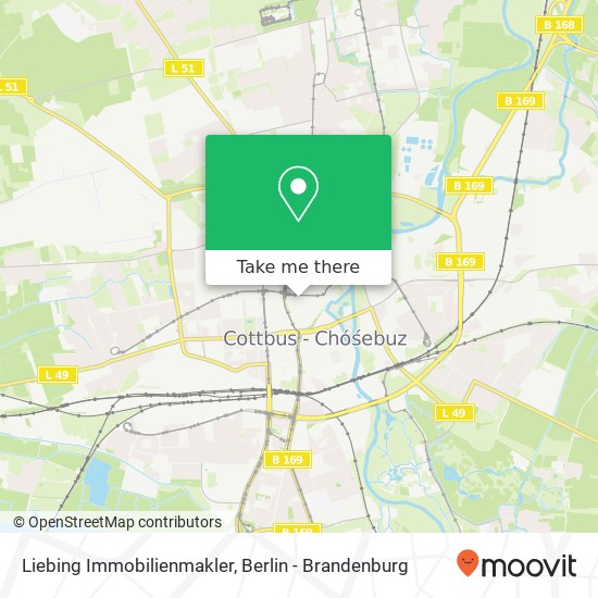 Карта Liebing Immobilienmakler