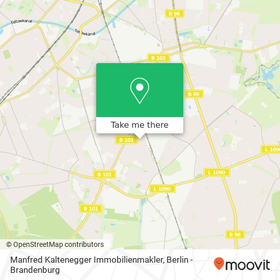 Manfred Kaltenegger Immobilienmakler map