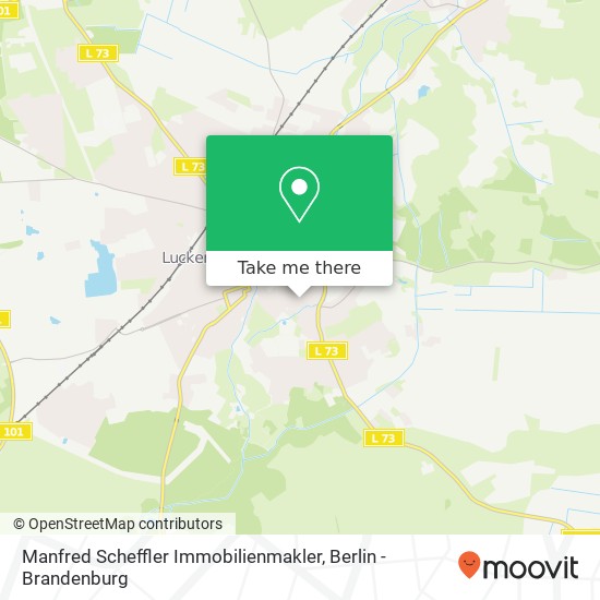 Manfred Scheffler Immobilienmakler map