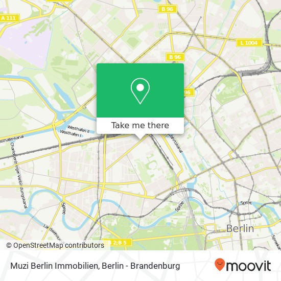 Карта Muzi Berlin Immobilien