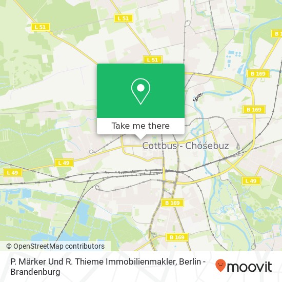 P. Märker Und R. Thieme Immobilienmakler map