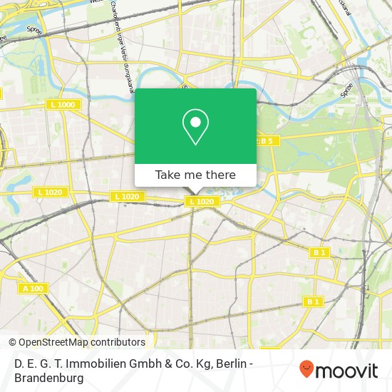 D. E. G. T. Immobilien Gmbh & Co. Kg map