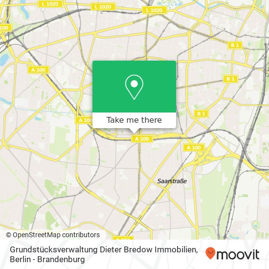 Grundstücksverwaltung Dieter Bredow Immobilien map