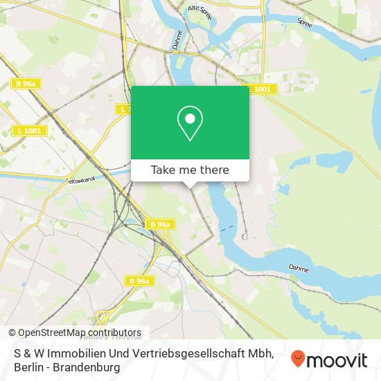 S & W Immobilien Und Vertriebsgesellschaft Mbh map