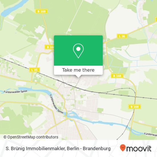S. Brünig Immobilienmakler map