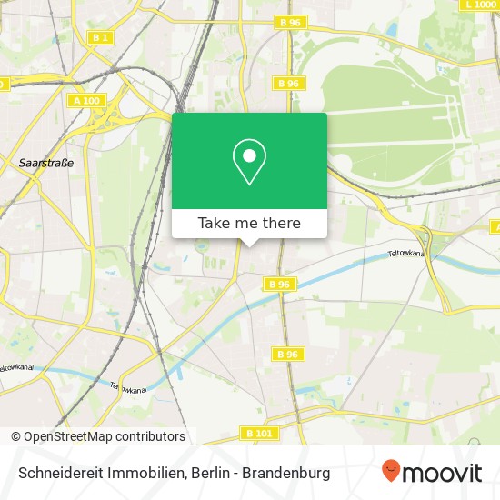 Schneidereit Immobilien map